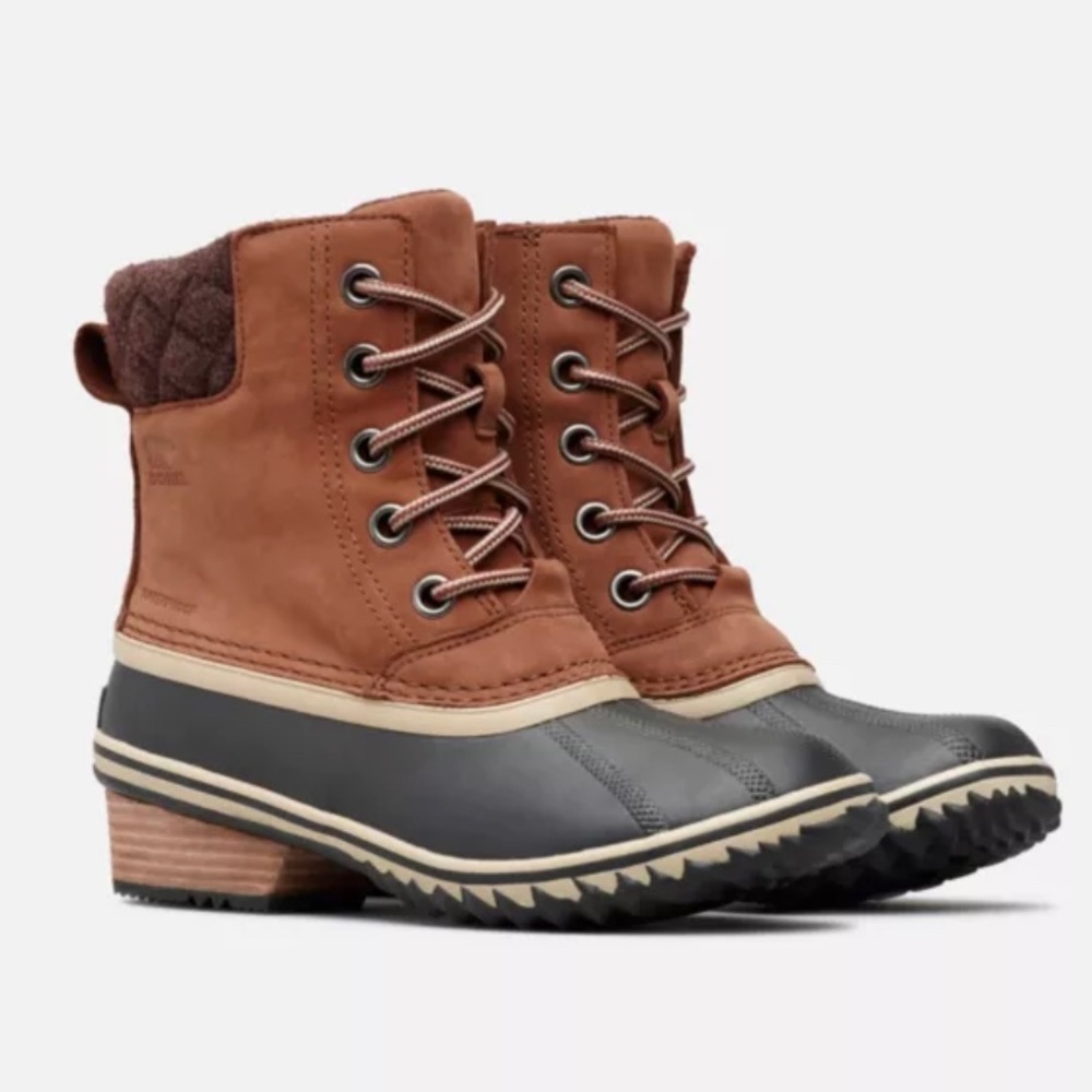 SOREL WOMENS SLIMPACK™ II LACE WATERPROOF DUCK BOOT - Women’s Size 7 - NEW